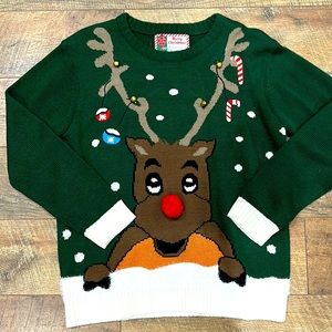 Men’s Rudolph Christmas Sweater